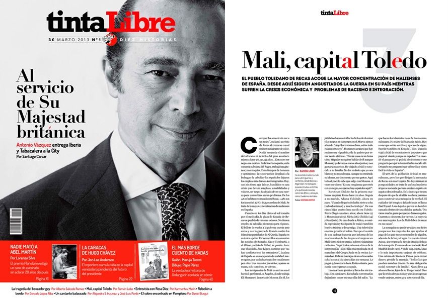 revista TintaLibre |Reportaje fotográfico "Mali, capital Toledo" junto al periodista Ramón Lobo.